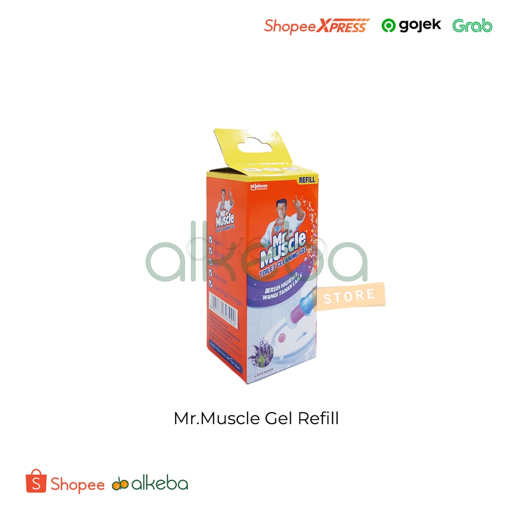 Mr. Muscle Toilet Cleaning Gel Refill 36ml Pembersih Toilet