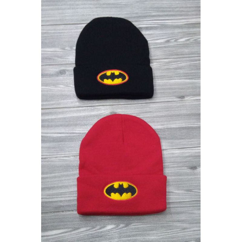 Topi Rajut anak Baby superhero kupluk Batman  Import 13779
