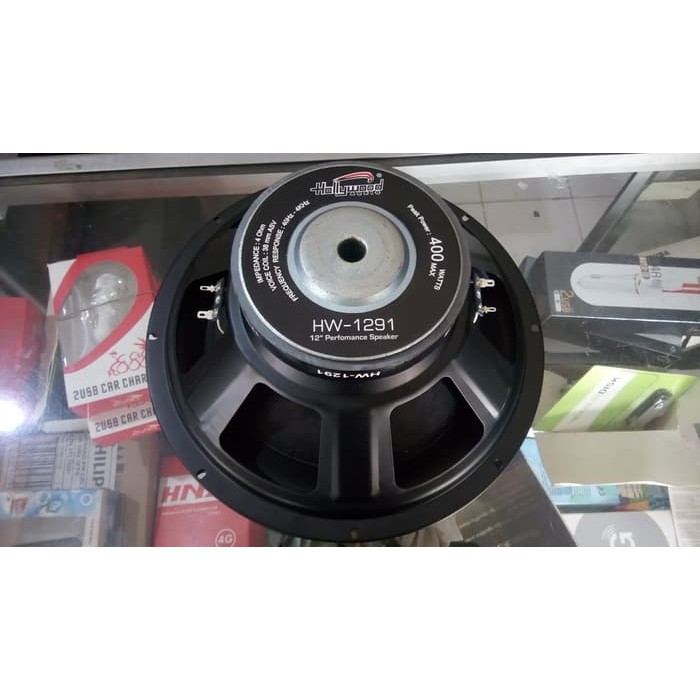 Speaker Subwoofer HOLLYWOOD HW1291 12INCH Super Bass 400W