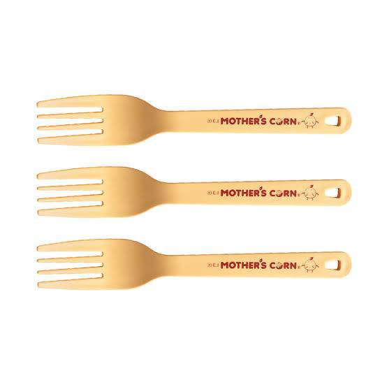 Mothers Corn Cutie Fork Set