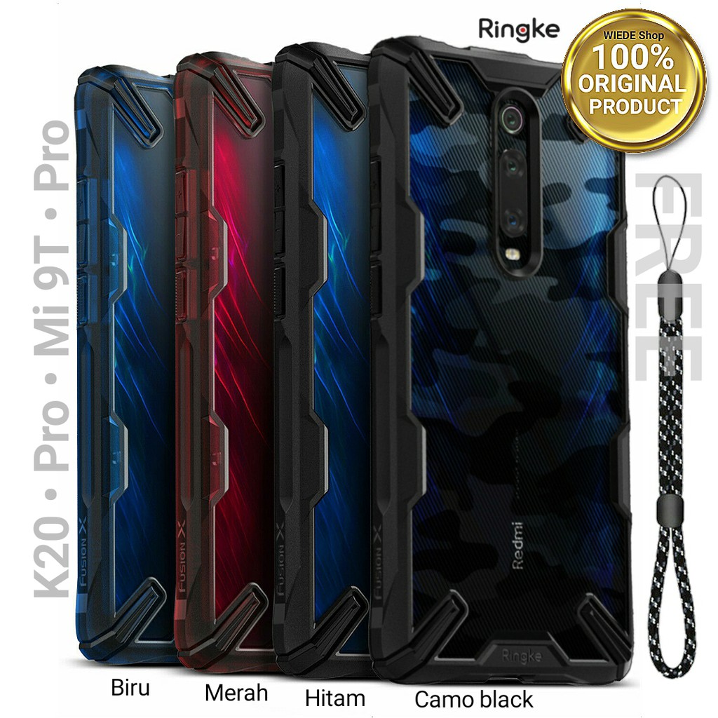 Case Xiaomi Redmi K20 Pro / K20 / Mi 9T RINGKE Fusion X Anti Crack Casing ORIGINAL