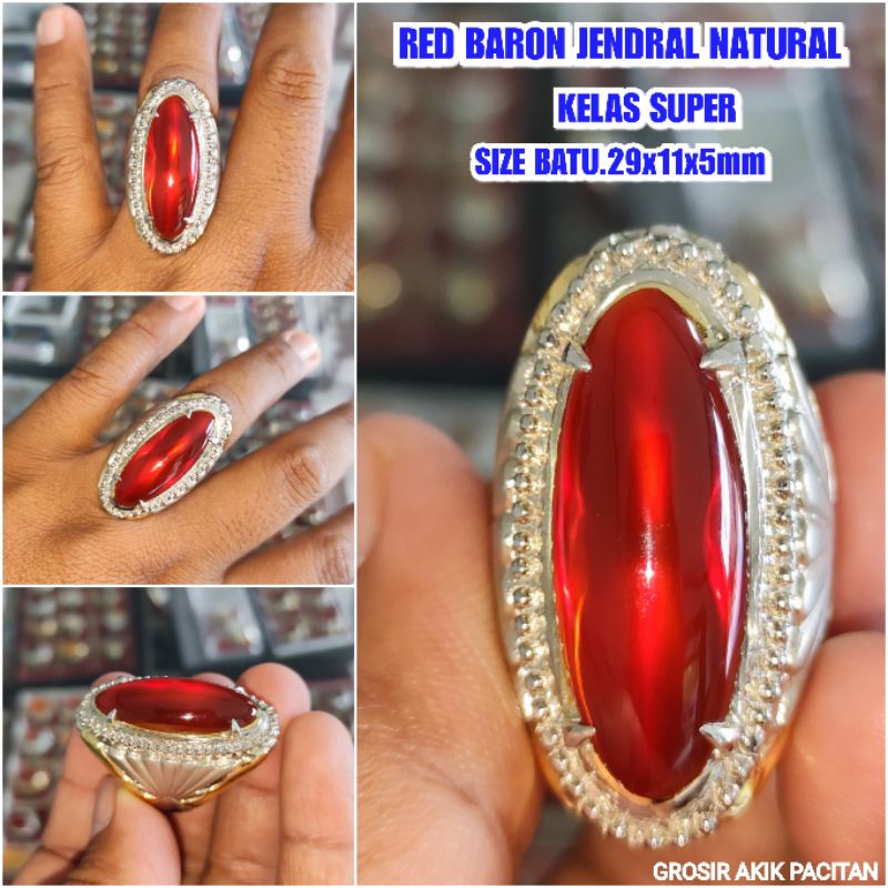 MERONA RED JENDRAL RED BARON ORIGINAL PACITANN