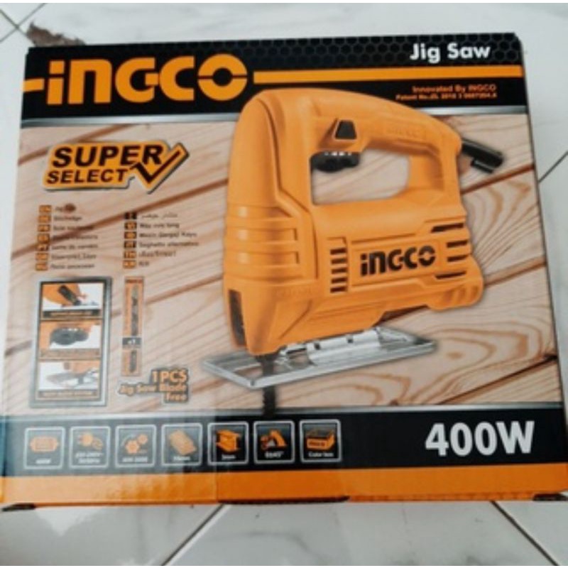 MESIN JIGSAW GERGAJI TANGAN 400WATT INGCO