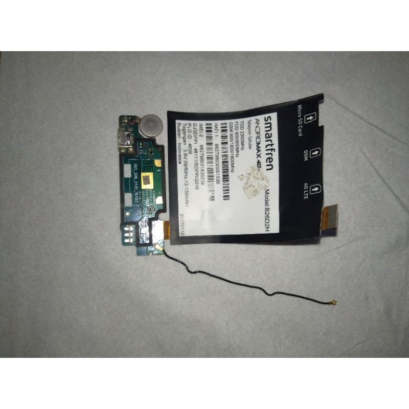 flexible cas + board Andromax L B26D2H ORIGINAL Copotan