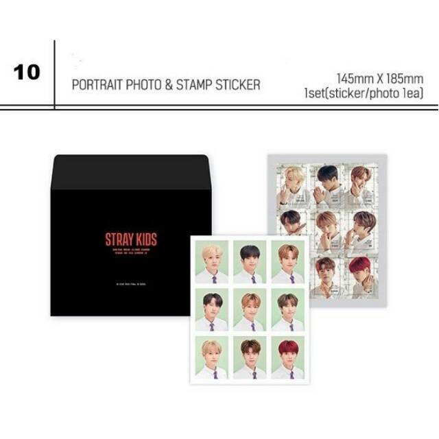 [FULLPAYMENT] SHARING POTRAIT PHOTO & STAMP STICKER STRAY KIDS HI STAY GOODS