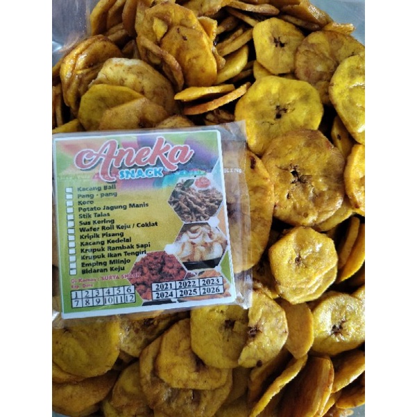 

keripik pisang madu manis