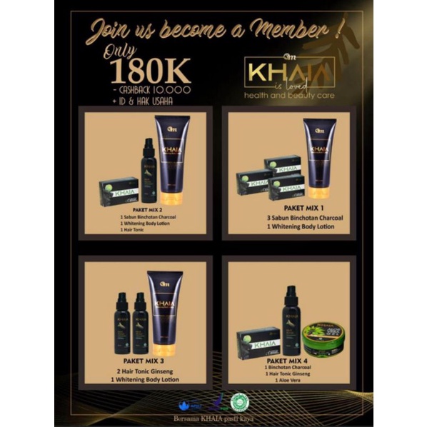 Paket Skincare Khaia//Paket Mix Ekonomis