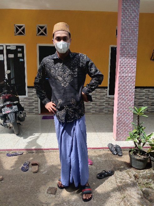 Danabrata Kemeja Batik Pria Lengan Panjang Slimfit Katun Printing Hem Baju Seragam Kantor Modern