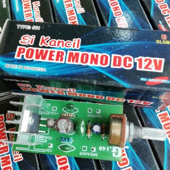 Power mono Dc 12volt Kancil