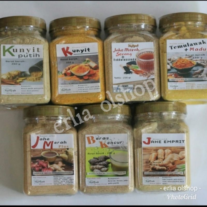 

Minuman Herbal/jamu instan/ tinggal seduh tanpa ribet