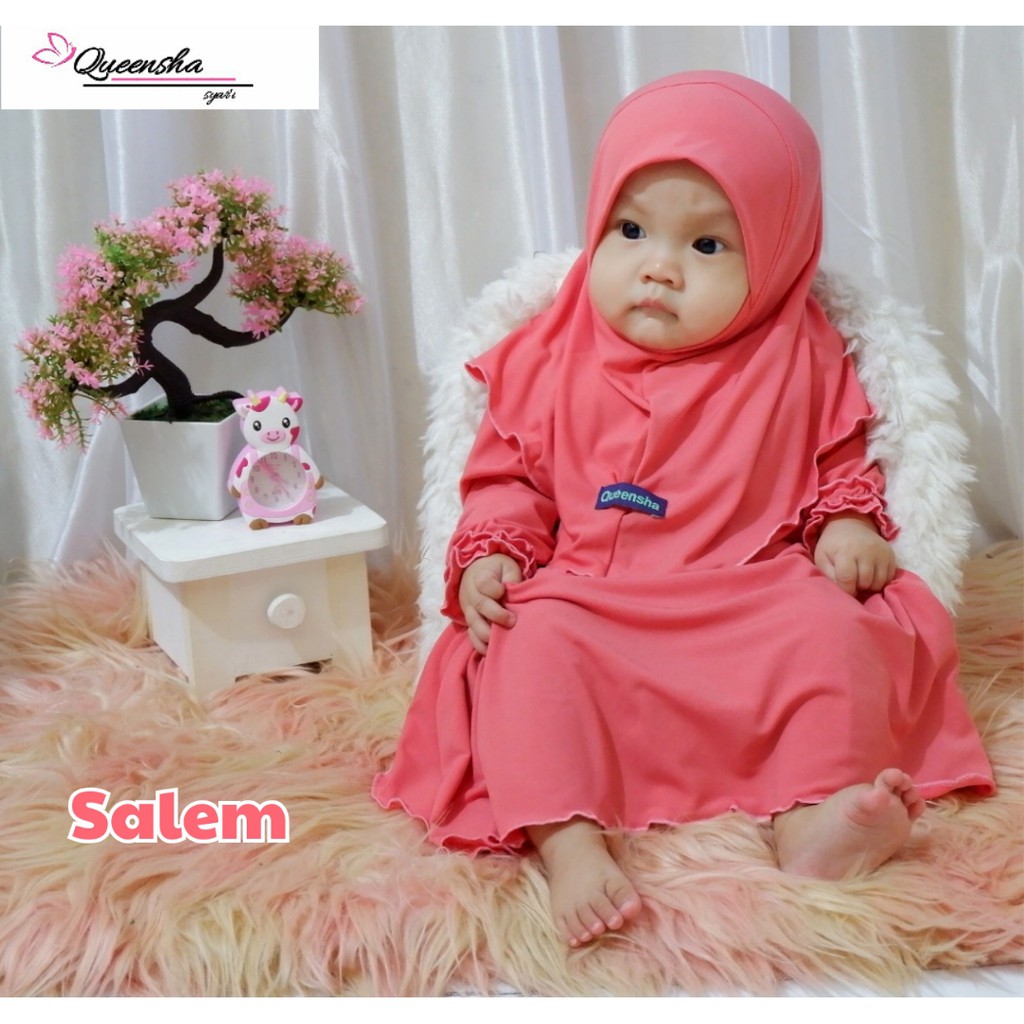 Queensha gamis anak syari gamis anak gamis bayi