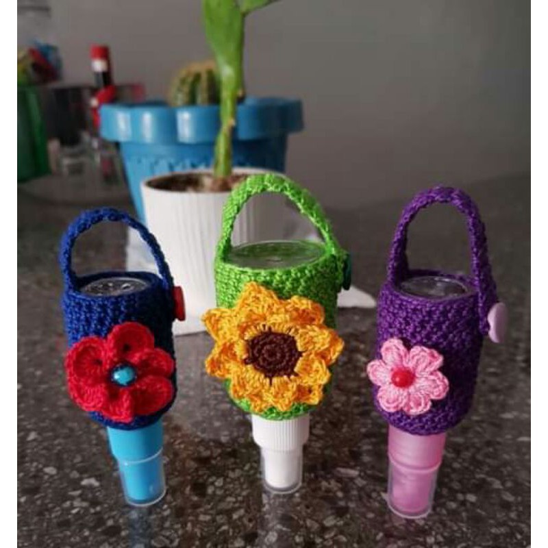 Holder pocketbag hand sanitizer cover hand sanitizer poket holder hand sanitizer rajut