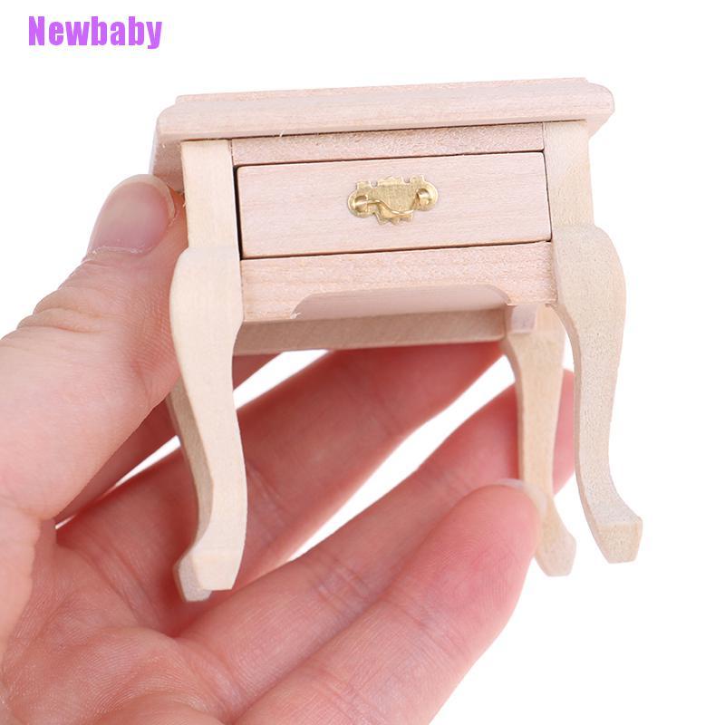 (Newbaby) Mainan Miniatur Lemari Kabinet Skala 1: 12 Untuk Aksesoris Rumah Boneka