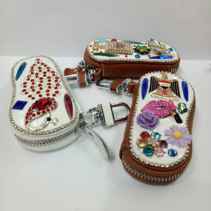 TEMPAT STNK DOMPET STNK GANTUNGAN KUNCI MOBIL UNIK CEWEK WANITA