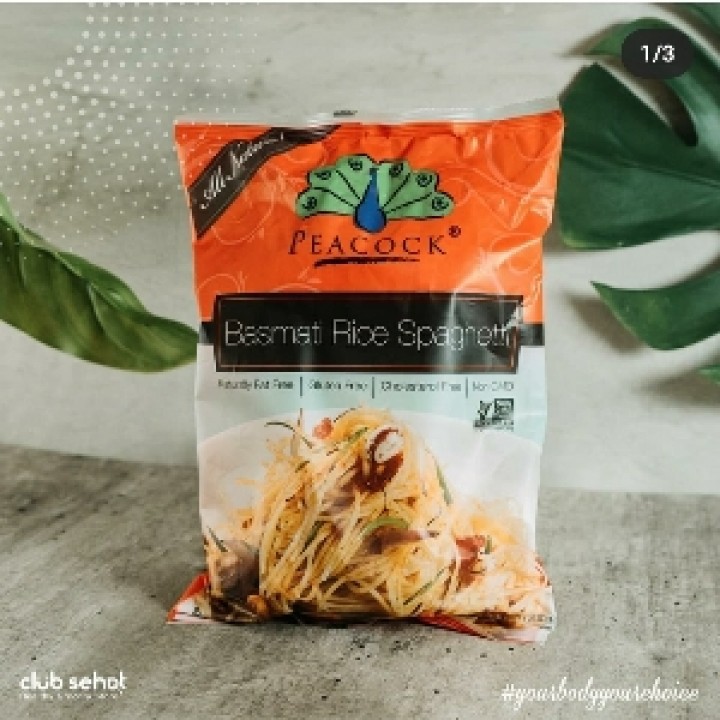 

Peacock Basmatti Rice Spaghetti 200gr