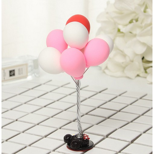 Pajangan Dashboard Mobil Balon Pastel Spring Mood Ballon Edition