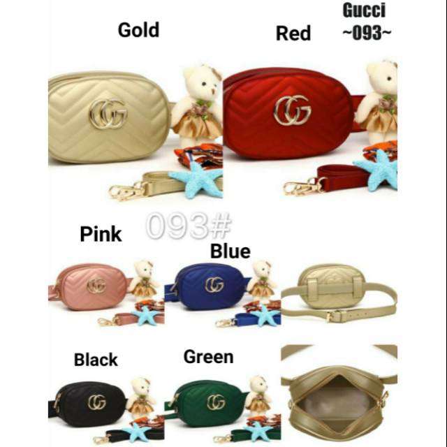 MARMONT JELLY MINI GG BELT BAG 093 TAS PINGGANG