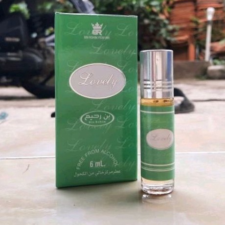 Minyak Wangi LOVELY Parfum Kemasan 6ml Roll On Non Alkohol