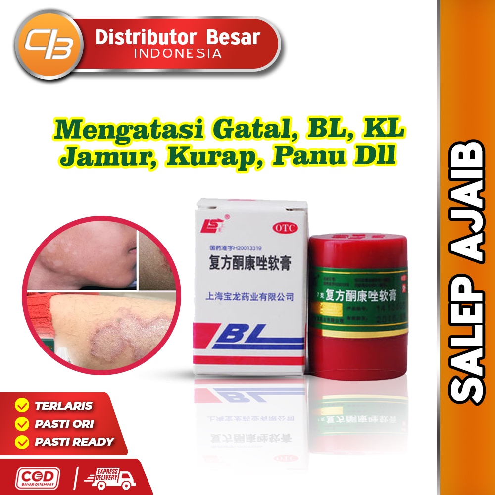 TERLARIS !! - Salep BL Ampuh ASLI Original 100% | Obat Gatal | Salep Kulit Gatal | Obat Eksim Exim Panu Jamur Kudis Kurap