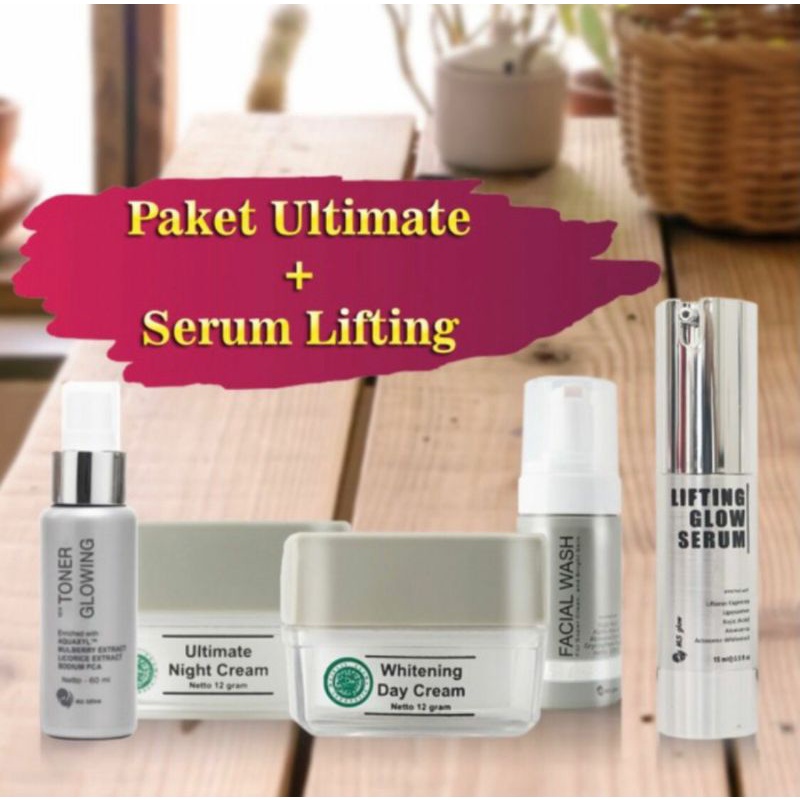 PAKET ULTIMATE & LIFTING SERUM MS GLOW