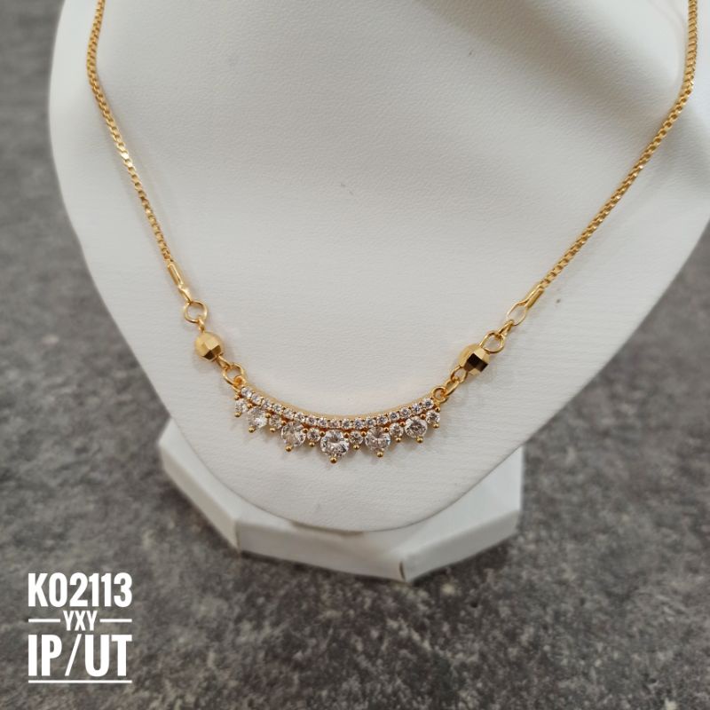 Kalung Yaxiya Koye Warna Gold K02113