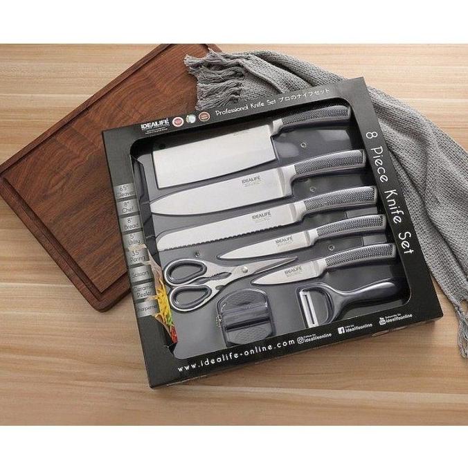 

Perlengkapan Pisau Dapur Set / Idealife Professional Knife Set Il-163S Omasfikproject24