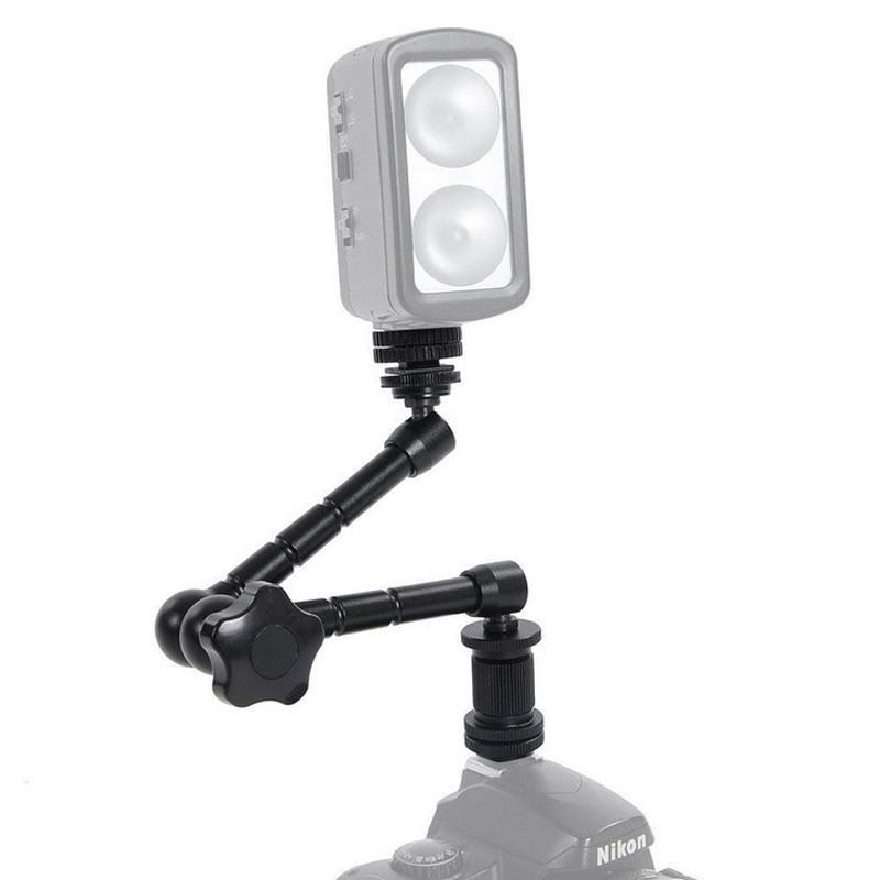 Andoer Articulating Magic Arm + Super Clamp DLSR LCD Flash