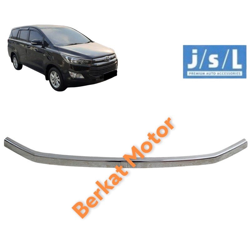 LIST GRILL BUMPER TENGAH ALL NEW INNOVA REBORN 2016 lis gril cover VARIASI - BERKAT MOTOR