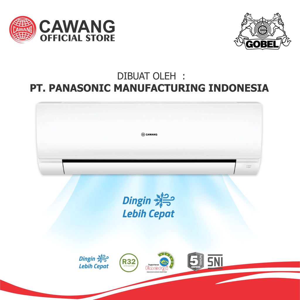 CAWANG AC SPLIT 1/2 PK - EP/EU-SN-5SGM By PANASONIC MANUFACTURING