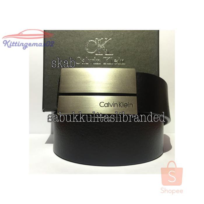 IKAT PINGGANG PRIA GESPER SABUK KTG2I1975 KANTOR KULIT SAPI ASLI SELAPIS IMPORT