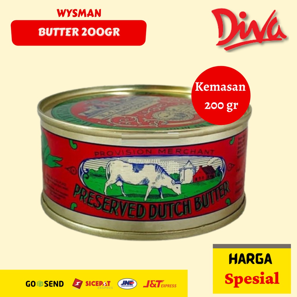 

Wysman 200 gr / Butter Wysman / Wijsman butter / Mentega Wisman