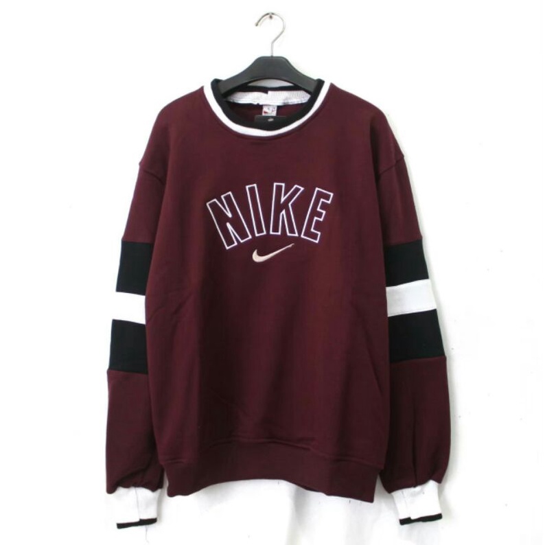 Crewneck Nike Vintage Maroon Premium