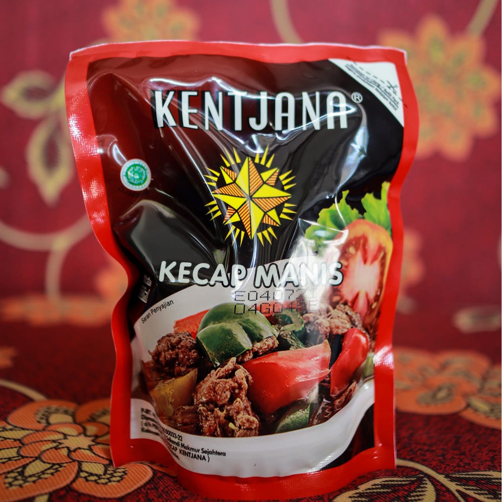 

Kecap Manis Cap Kentjana Kencana Kebumen Kemasan Refill 220ml