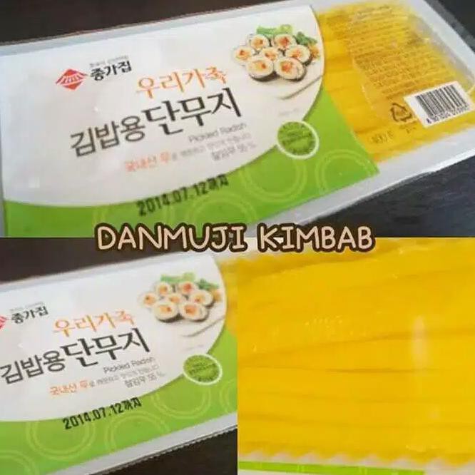

[[BISA COD]] Danmuji For Sushi/Acar Lobak Untuk Isi Sushi/Kimbab 400gr
