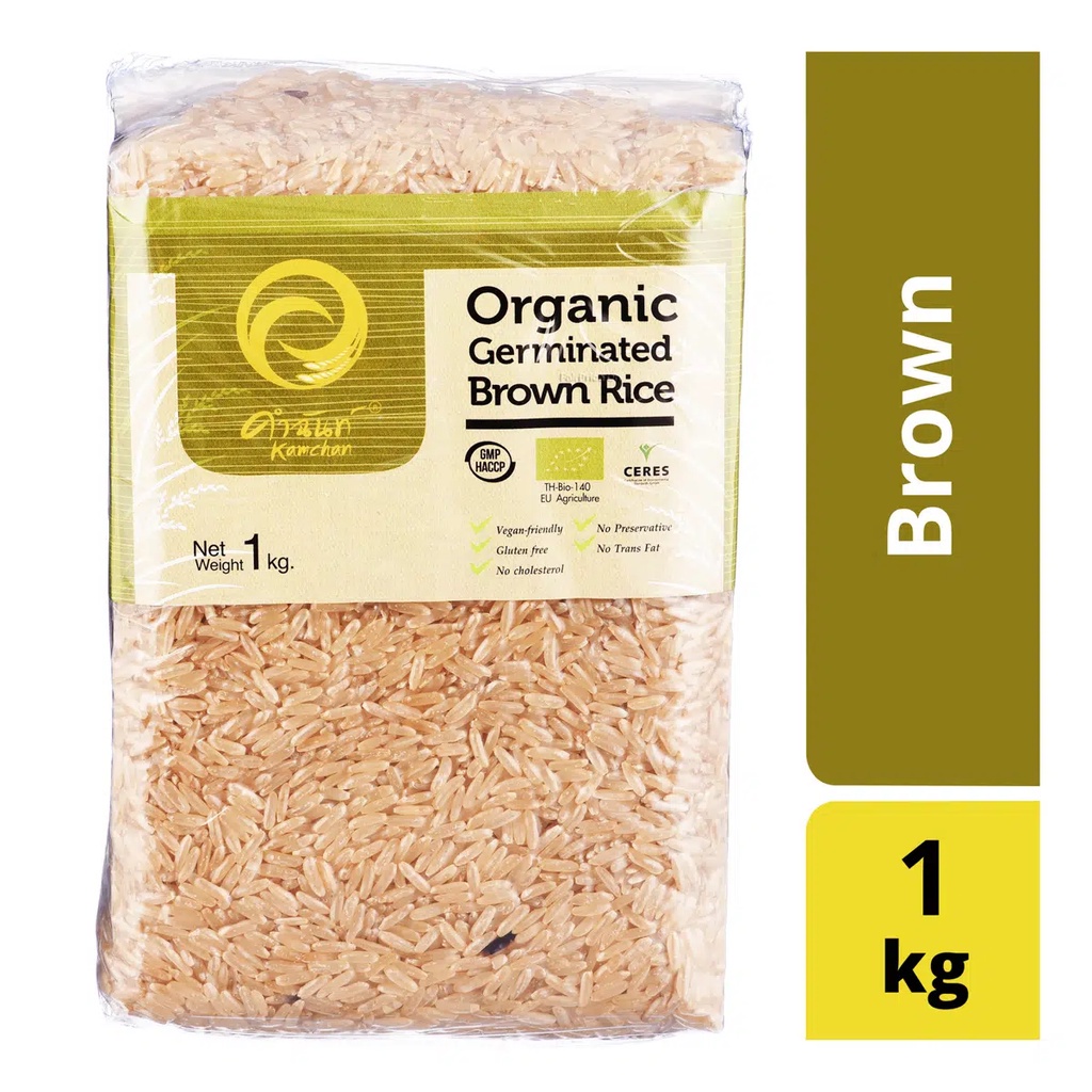 

Kamchan Organic Germinated Rice - Brown - 1kg