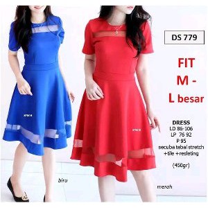 Promo  Dress midi dress pesta wanita Dress mom beautifull Sexi Daster