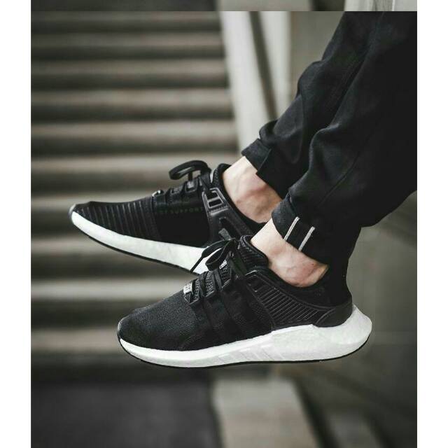 Adidas EQT Support 93/17 CoreBlack Ftw White 100% Original UA