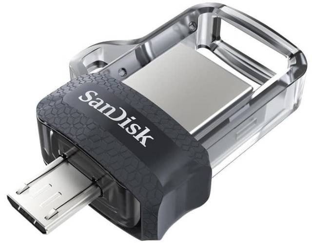 OTG DUAL USB DRIVE 3.0 SANDISK ULTRA 128GB/ FLASHDISK HIGH SPEED 150MB/S