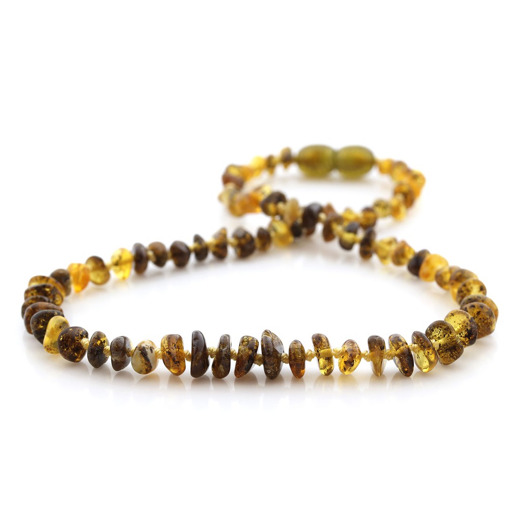 Kalung Baltic Amber Green (XB54G , CE38) By Carlis Baby