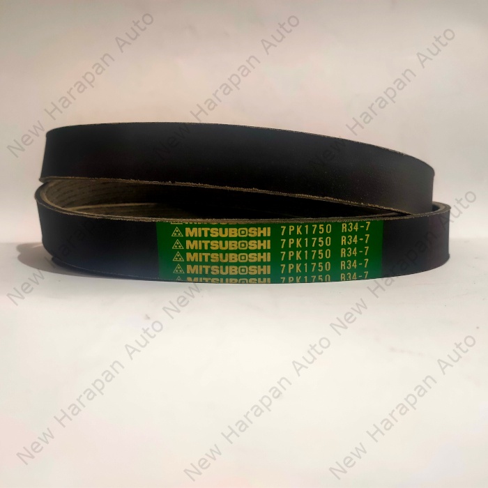 Tali Kipas 7PK1750 Mitsuboshi Fan/Van/V Belt Rib Ritbelt Fanbelt