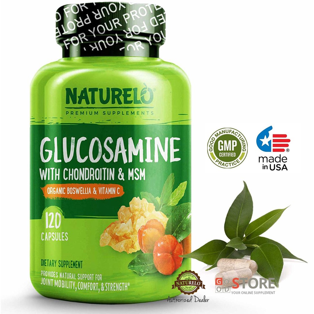 NATURELO - Glucosamine, Chondroitin & MSM