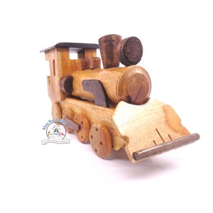 Lokomotif Kereta Uap Miniatur Locomotif DiecastPeraga Mainan Edukatif