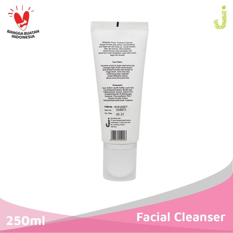 Grosir whitesther facial treatment cleanser 100ml