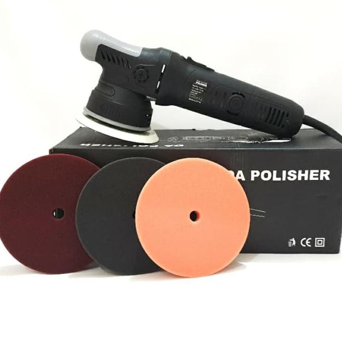 mesin poles dual action polisher PAKET SUPER bukan shinemate bukan meguiars