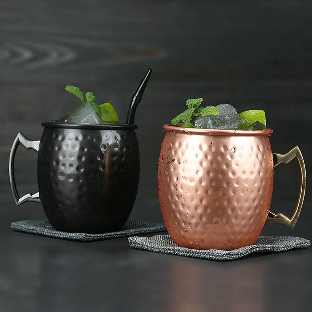 Solighter Moscow Mule Cup Bar Alat Cangkir Kopi Bir Wine Stainless Steel