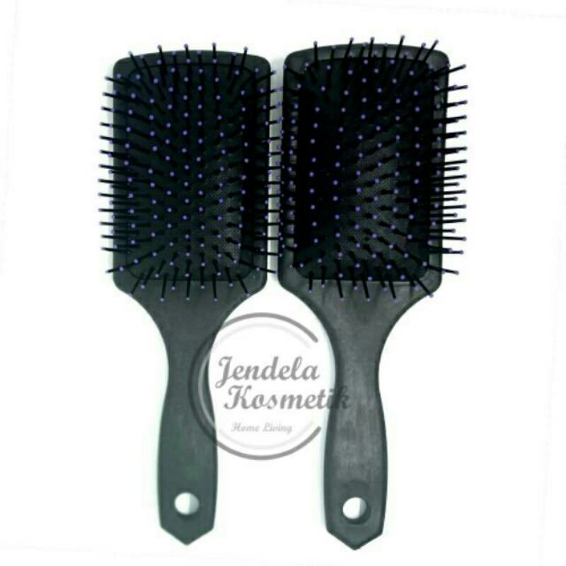 ⭐️ Jendela Kosmetik ⭐️ Sisir Rambut Anti Rontok / Sisir Jumbo Anti Rontok / Sisir Besar Anti Rontok / Sisir Hitam Jumbo / Sisir Serba Guna