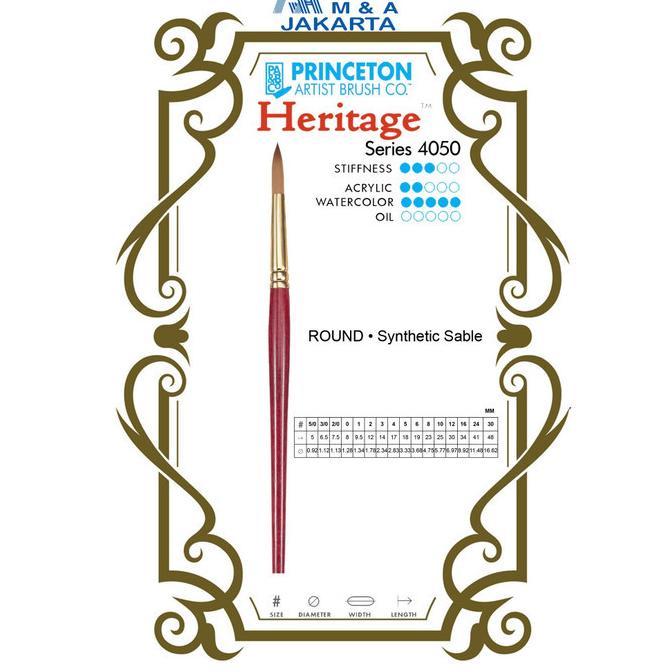 

Princeton Heritage Watercolor Round 4050R-0,2,4,6,8,10,12,16 Dijamin Puas