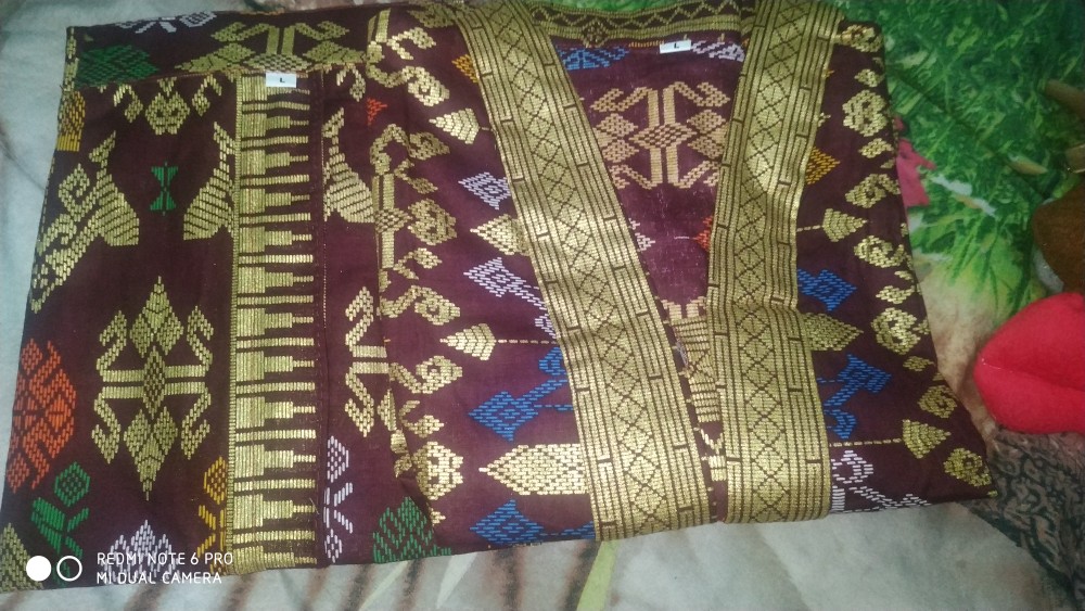 Setelan Baju Kebaya Pramugari Santika Panjang