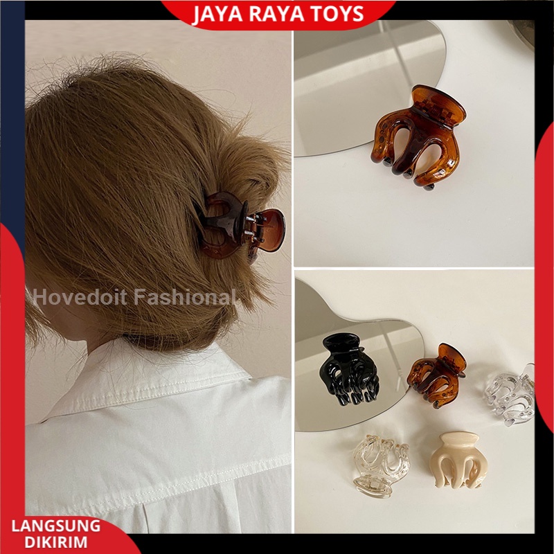 Jedai tiga jari Cakar 3 Jepit matte /Jepitan Rambut 1pc Bisa Cod
