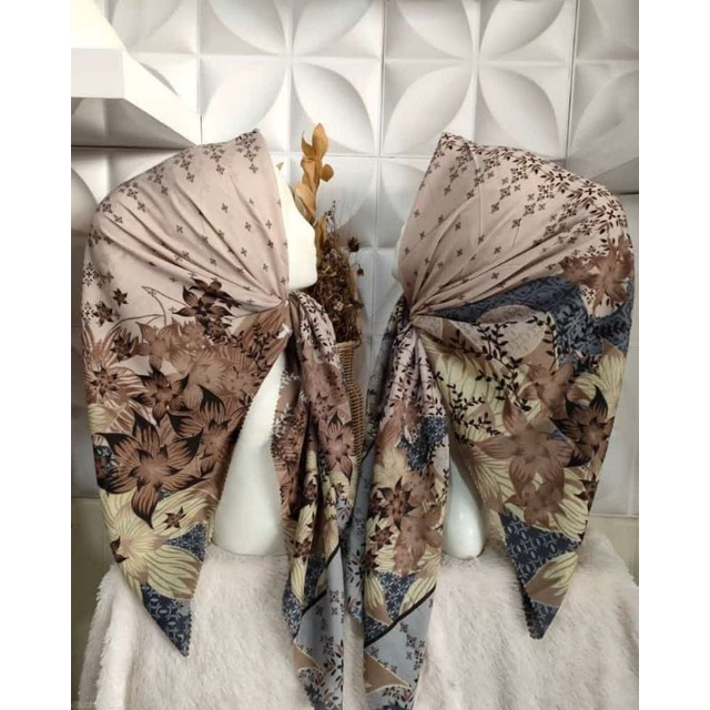Hijab Motif MyLady / Hijab Branded Segiempat